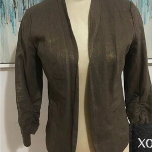 XOXO Women’s Blazer Metallic Size S